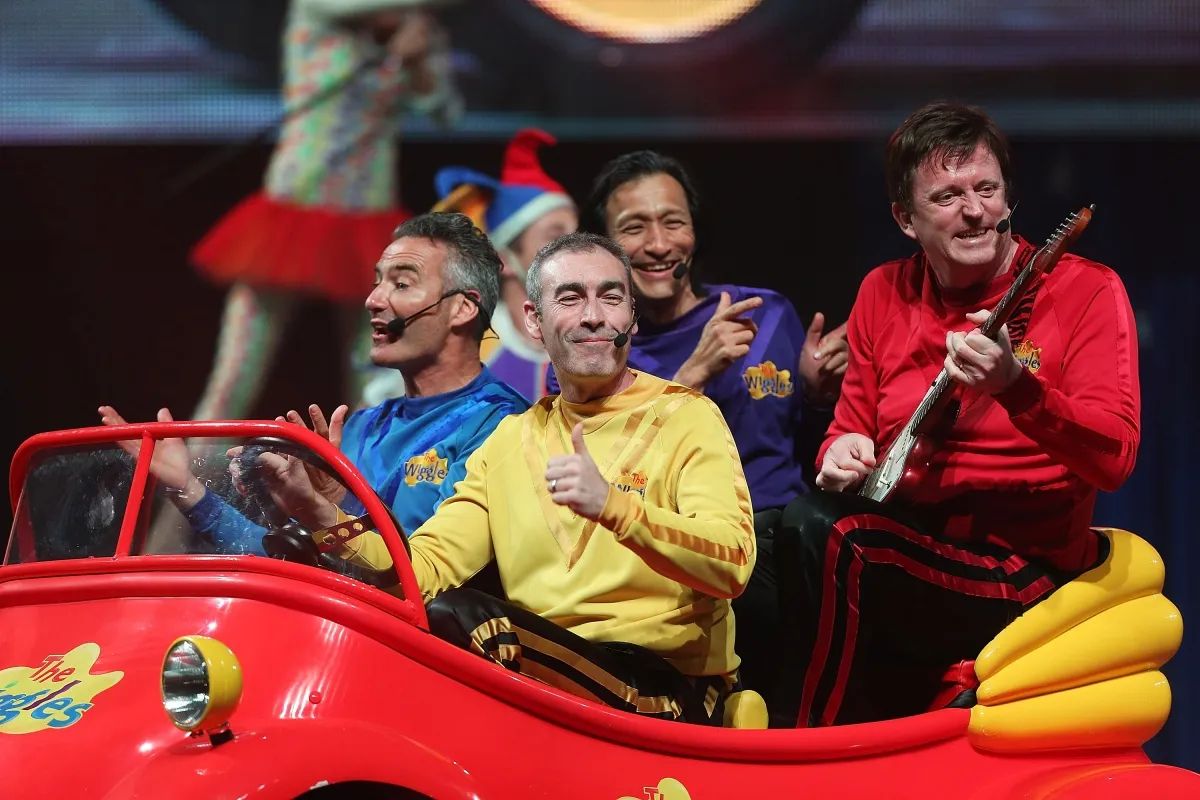 Celebrating the launch of 'Hot Potato: The Story Of The Wiggles
