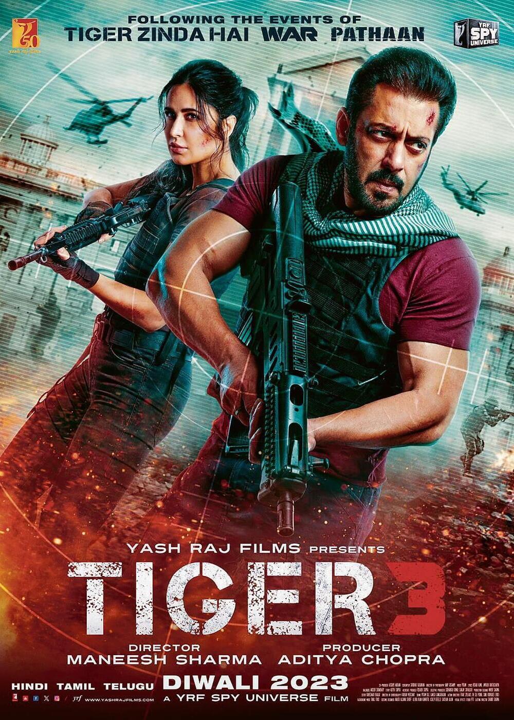 Tiger 3 Movie (2023) | Release Date, Review, Cast, Trailer, Watch ...