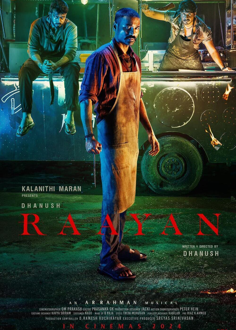 Raayan Movie (2024) | Release Date, Review, Cast, Trailer, Watch Online ...