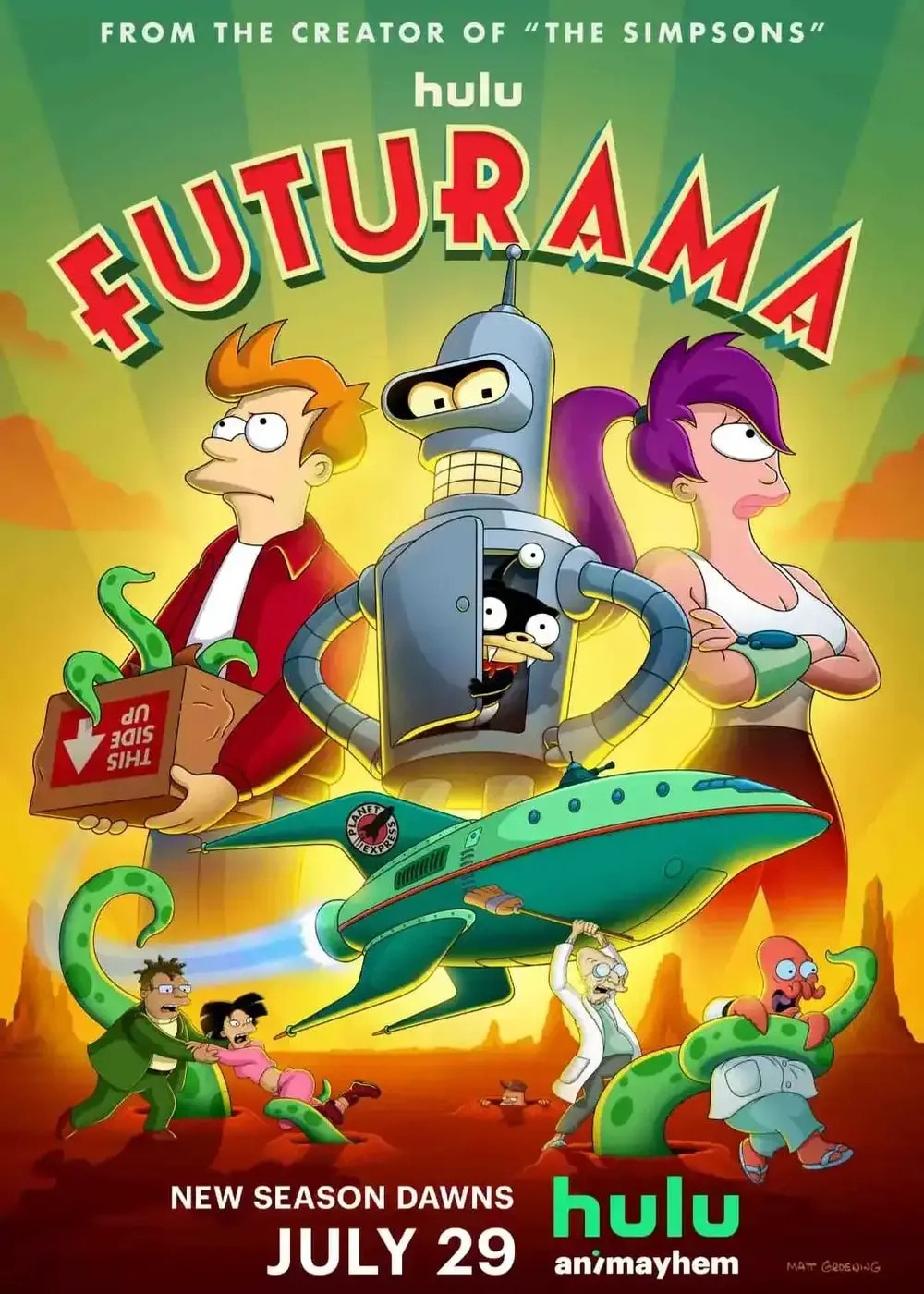 Futurama Season 12 TV Series (2024) | Release Date, Review, Cast ...