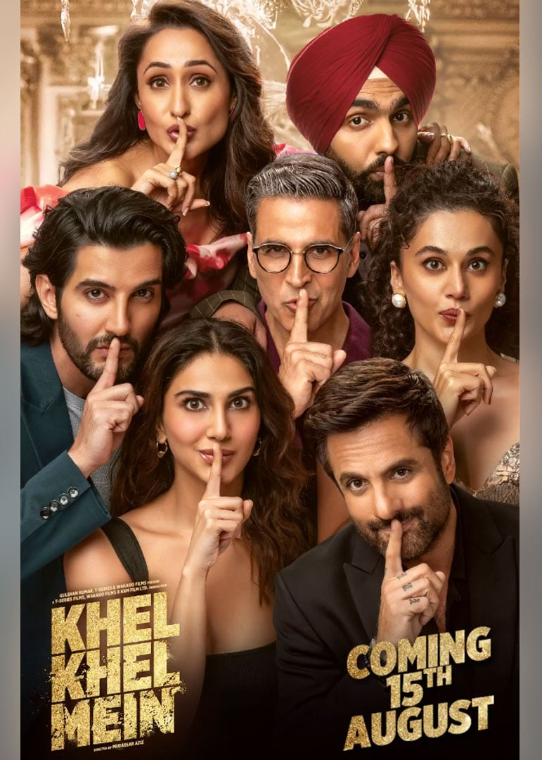 Khel Khel Mein Movie (2024) Release Date, Review, Cast, Trailer