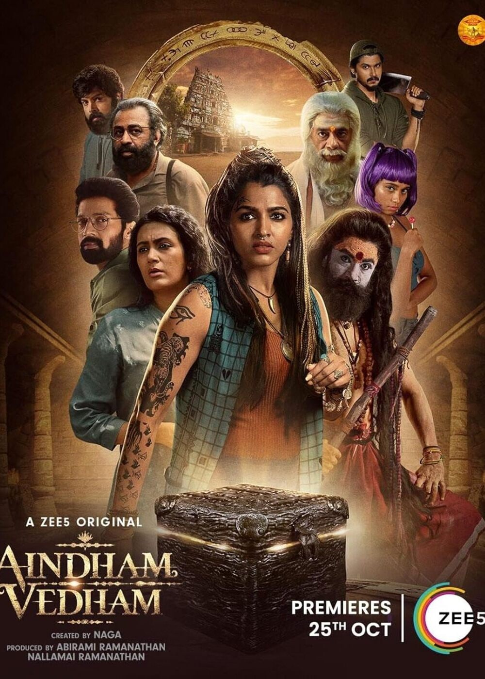 Aindham Vedham Web Series (2024) | Release Date, Review, Cast, Trailer ...