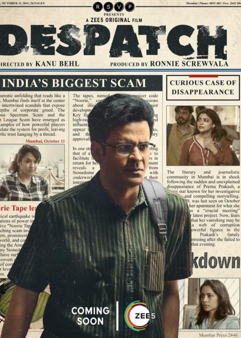 Despatch Movie (2024) Release Date, Review, Cast, Trailer, Watch