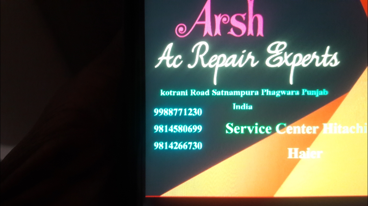 Arsh Ac Repair