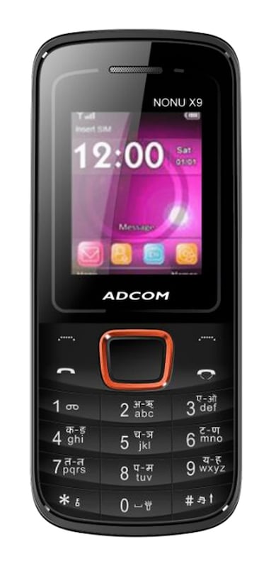 Buy Adcom Nonu X9 (Black and Orange, 64MB) Price in India (14 May 2020), Specification & Reviews