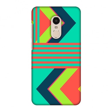 amzer designer case aztec teal and coral for redmi note 4