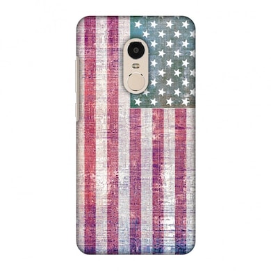 amzer designer case usa flag wood texture for redmi note 4