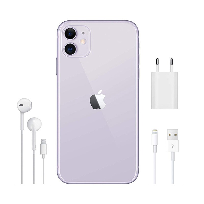 iphone 11 purple in hand
