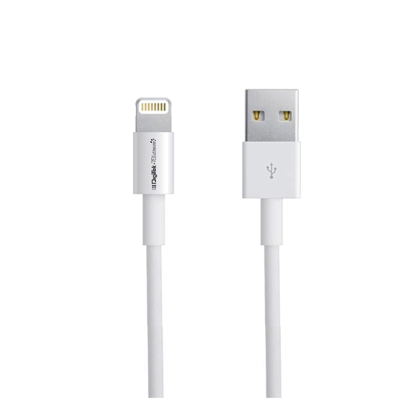 Digitek Platinum Mfi Certified Lightning Cable White Price In India Buy Digitek Platinum Mfi Certified Lightning Cable White Mobile Cables Online