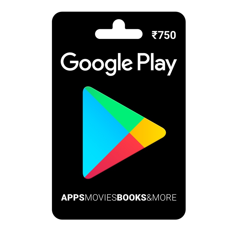 Google Play Gift Card Rs 750 Price in India - Buy Google ...