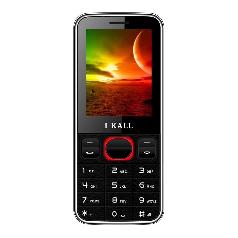 Buy I Kall K23 Dual Sim Feature Phone (Black, Below256MB RAM) Price in