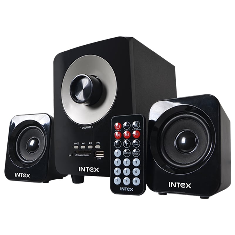 intex computer multimedia speaker 2.1
