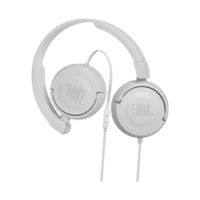 JBL T450 Extra Bass On-Ear Headphones with Mic White Price ...