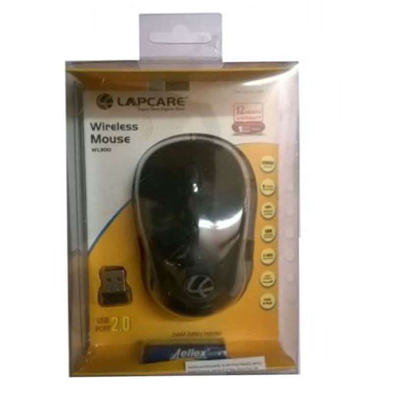Lapcare WL 300 Wireless Optical Mouse Black Price in India Buy Lapcare WL 300 Wireless Optical