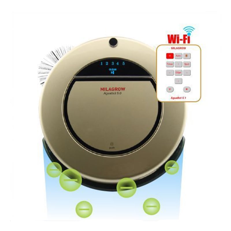 Milagrow Aguabot 5.0 WiFi Full Wet Mopping and Dry Cleaning Floor