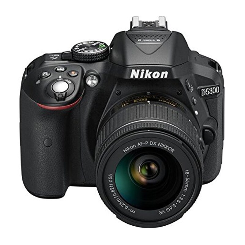  Nikon  D5300  24 2MP Digital SLR Camera with AF P 18 55mm f 