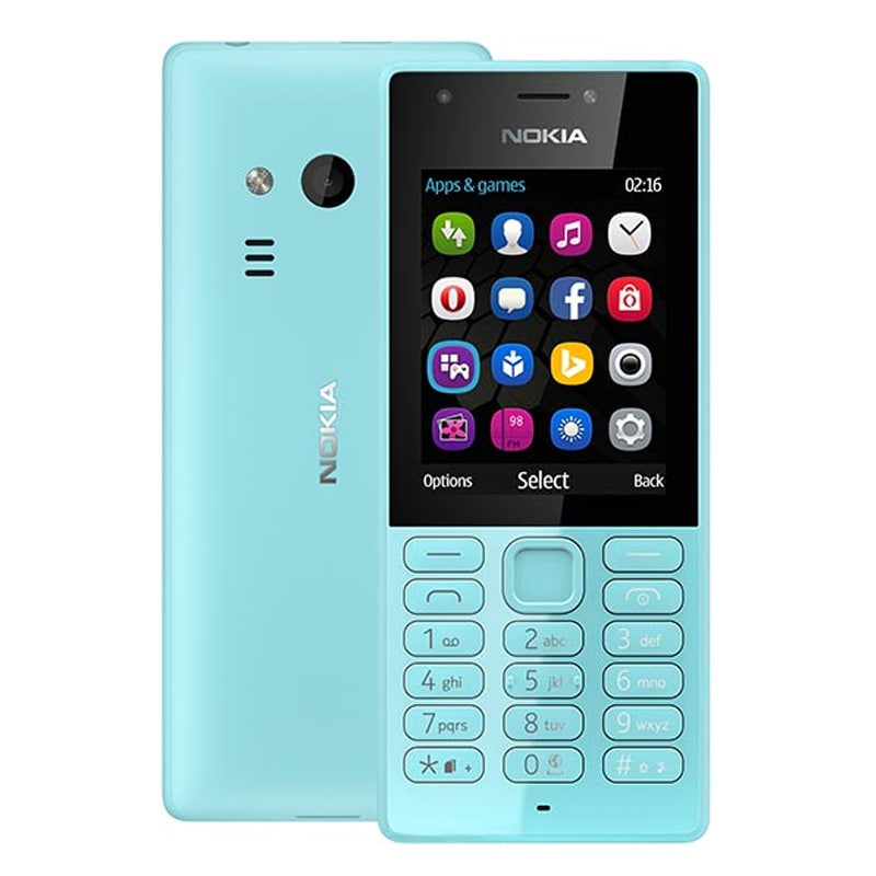 Buy NOKIA 216 Dual SIM,2.4 Inch Display,Camera Front And Rear (Blue ...