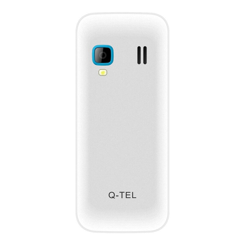 Buy Qtel Q8 Dual SIM Mobile Phone (White and Blue) Price in India (20
