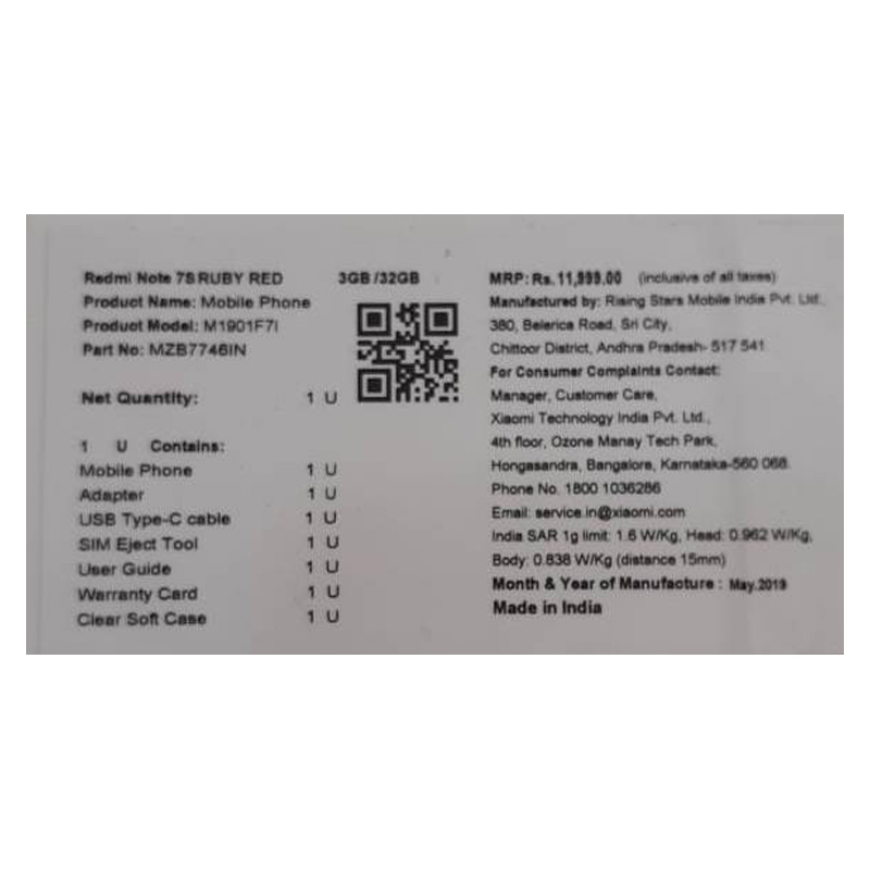 Xiaomi redmi note 5 32gb