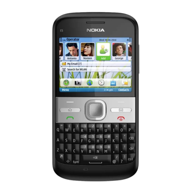 Buy Refurbished Nokia E5, 5 MP Camera with LED Flash (Black) Price in ...