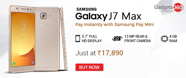 samsung galaxy j max ram