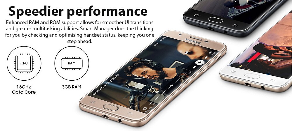 samsung j7 prime black gold