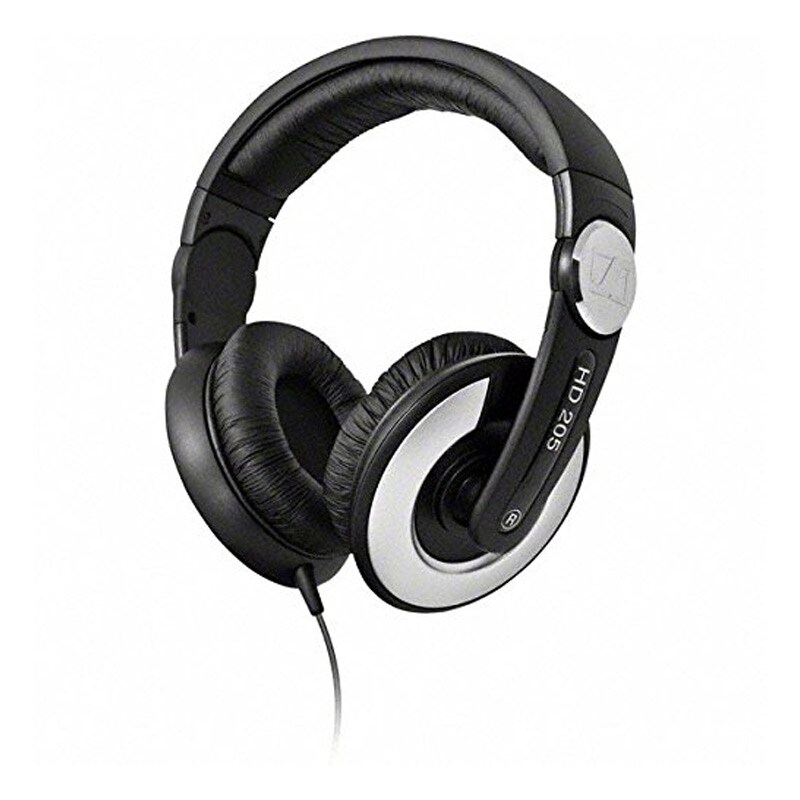 Sennheiser HD 205 II Closed Back Around Over Ear Stereo Headphone and ...