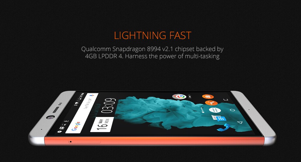 cloud smartron t (Sunrise 4GBLPDDR4@1600Mhz t.phone Buy Orange, Smartron