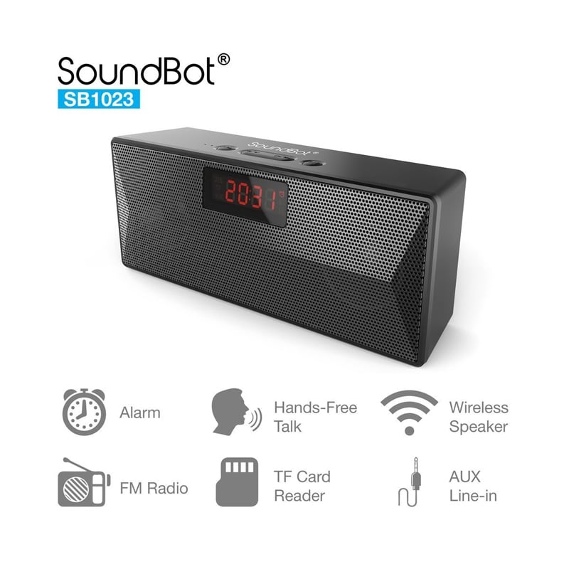 soundbot sb1023 bluetooth speakers
