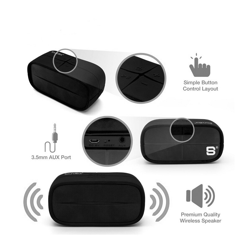 soundbot bluetooth speaker sb572