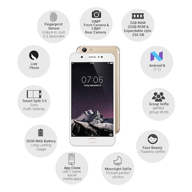 Vivo Y69 (3 GB RAM, 32 GB) Vivo Y69 (3 GB RAM, 32 GB)