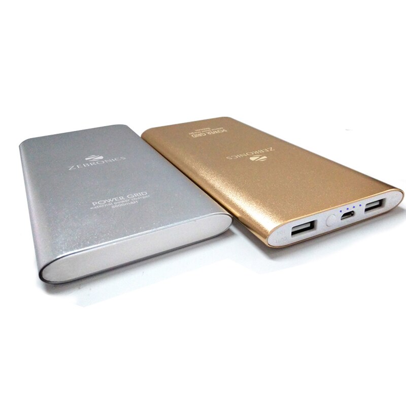 zebronics power bank 5000mah price
